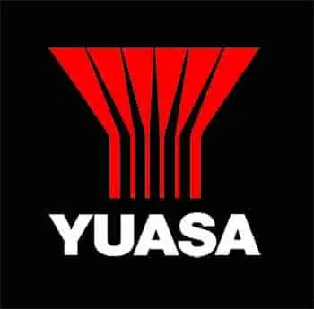 Yuasa Battery logo 350X345