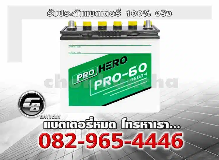 FB Battery Pro Hero NS60L 46B24L Battery warranty