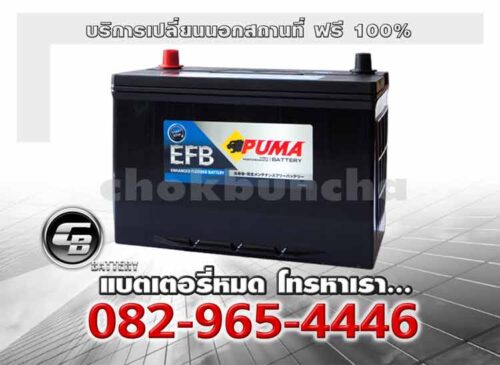 Puma Battery EFB T110L 145D31L SMF Change offsite