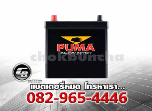 Puma แบตเตอรี่ 46B19L PB65L SMF Front