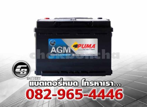 Puma แบตเตอรี่ AGM LN3 AGM70 DIN70 Price